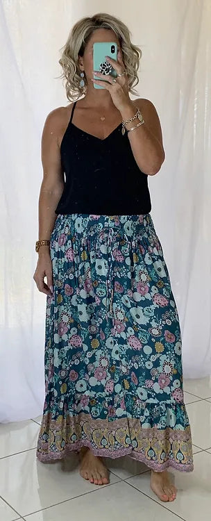 Marley Skirt - Coco Blue
