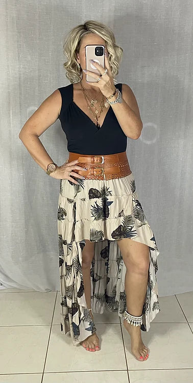 Daphne Skirt - Tropical Beige