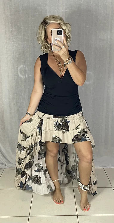 Daphne Skirt - Tropical Beige