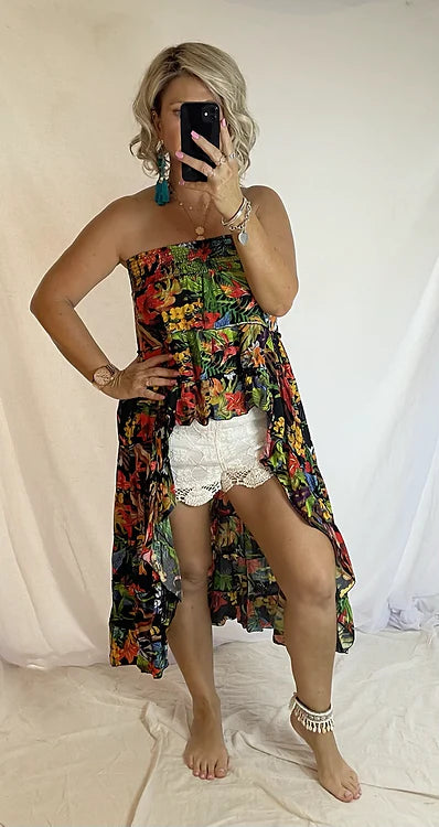 Daphne Skirt - Tropical multi