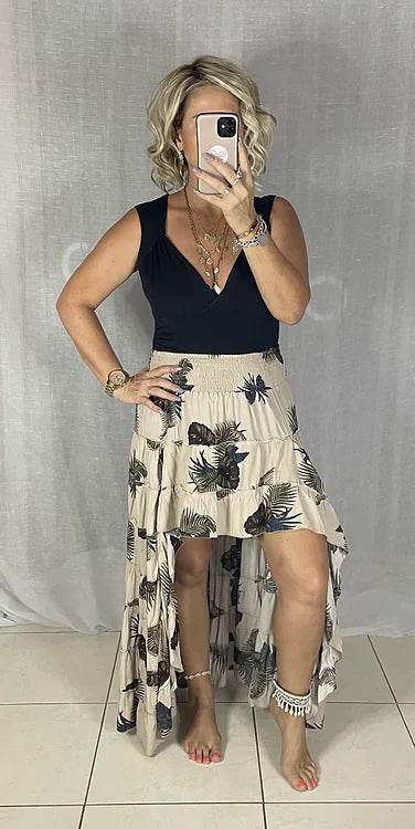 Daphne Skirt - Tropical Beige
