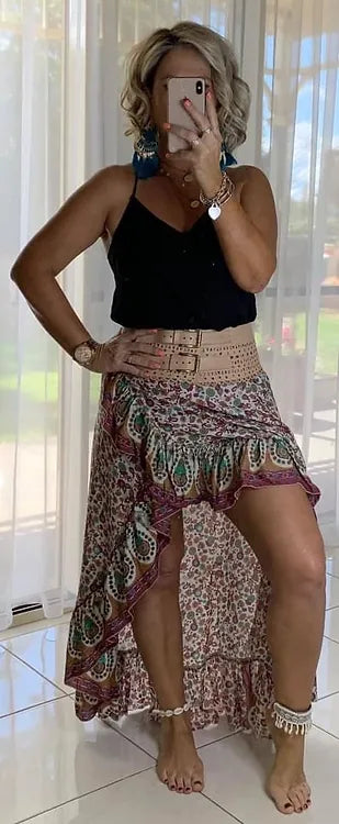 Halo Wrap Skirt - Boho Kiki
